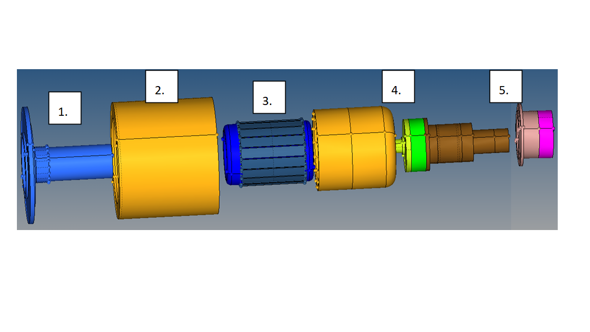 cad exploded view